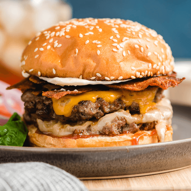 Double Beef Bacon Burger